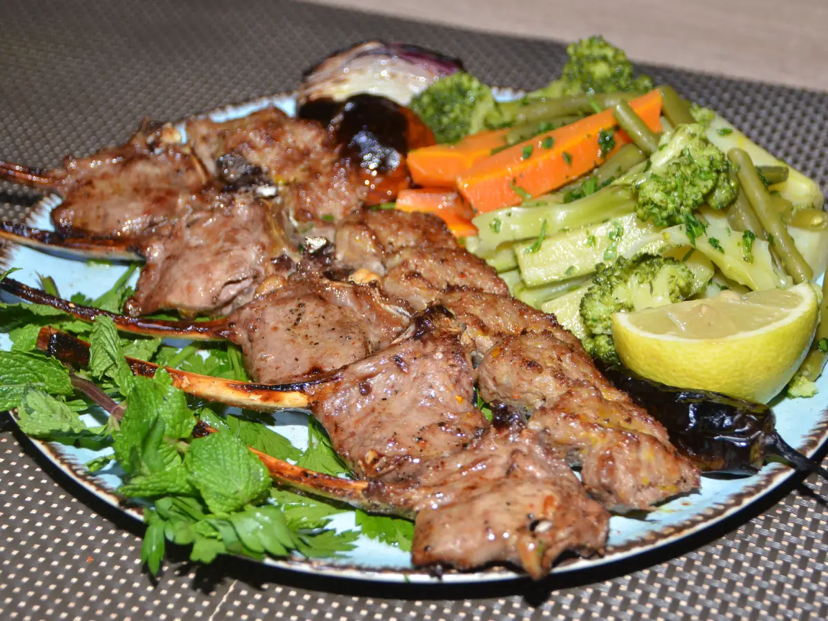 Ribs with Kebab